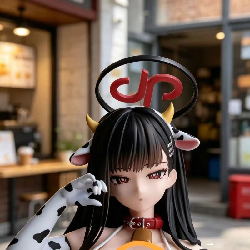 In Stock New Blue Archive 22cm PVC Action Figure Tsukatsuki Rio Milk Girl Chinese Anime Toy Collectible