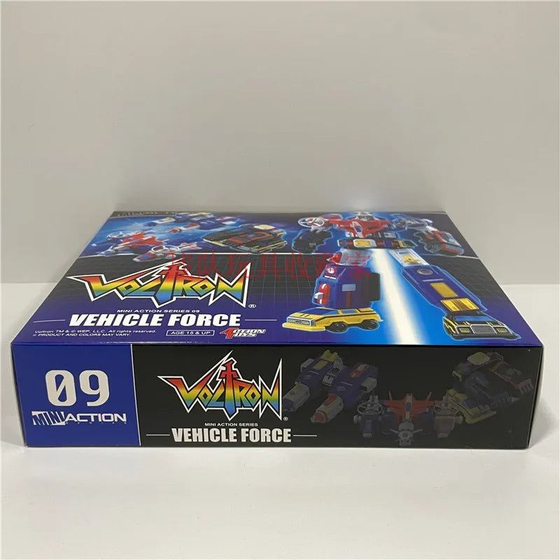 In Stock Original Bandai Toys Dairugger Voltron Mecha Fleet Daleka 15 Machine Split-fitting Mobile Doll Boys Gift