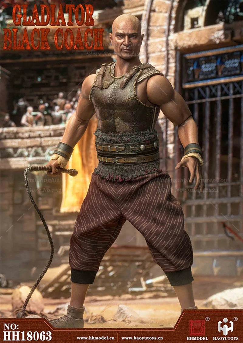 HHMODEL HAOYUTOYS 1/6 HH18063 Men Soldier Gladiator Black Coach Imperial Legion Dolls 12Inch Action Figure Model Toys