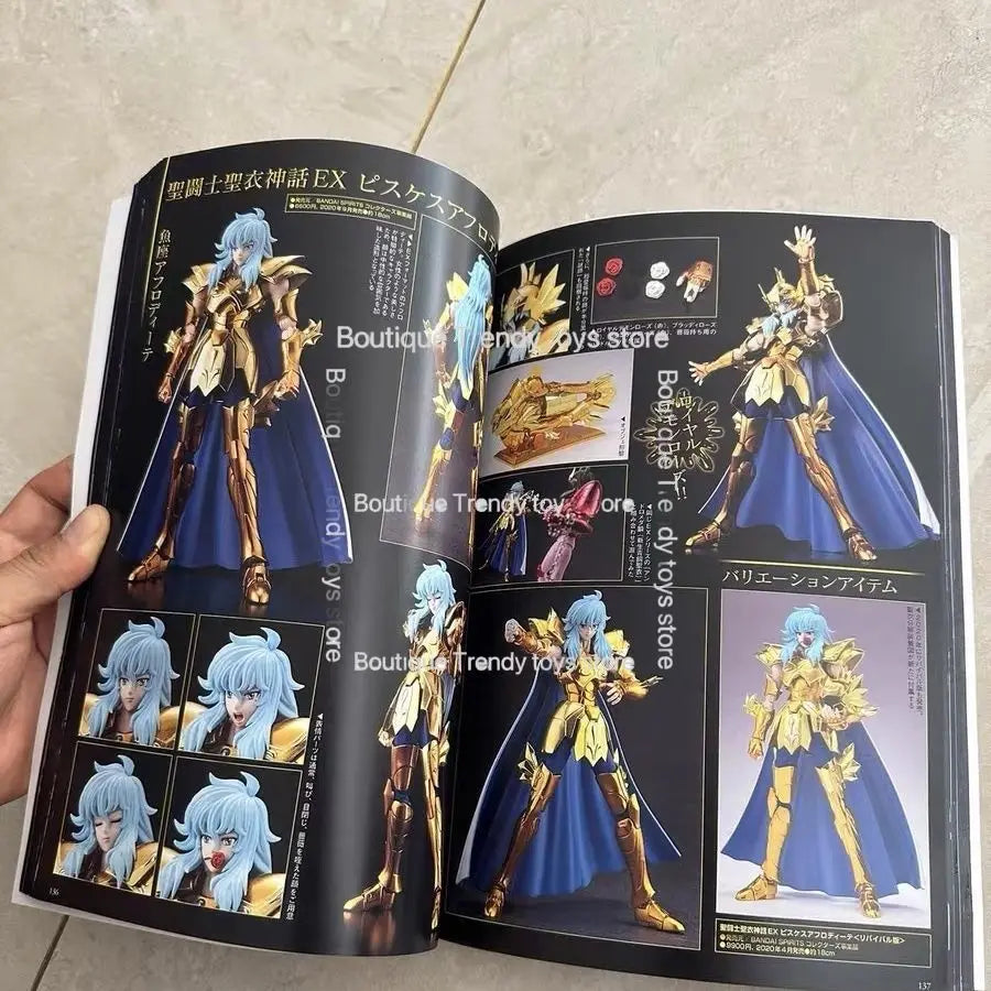 20th Anniversary Saint Seiya Cloth Collection Album - Anime Figure Mook Book Gift for Collectors