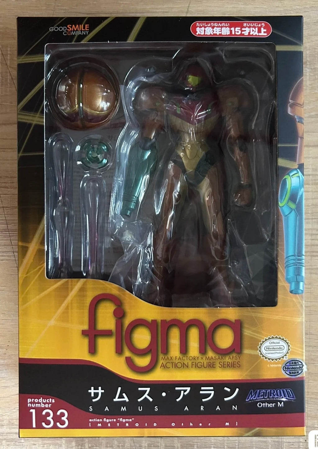 In Stock Genuine GSC Max Factory Figma METROID Other M Samus Aran Figure Anime Action Model Toy