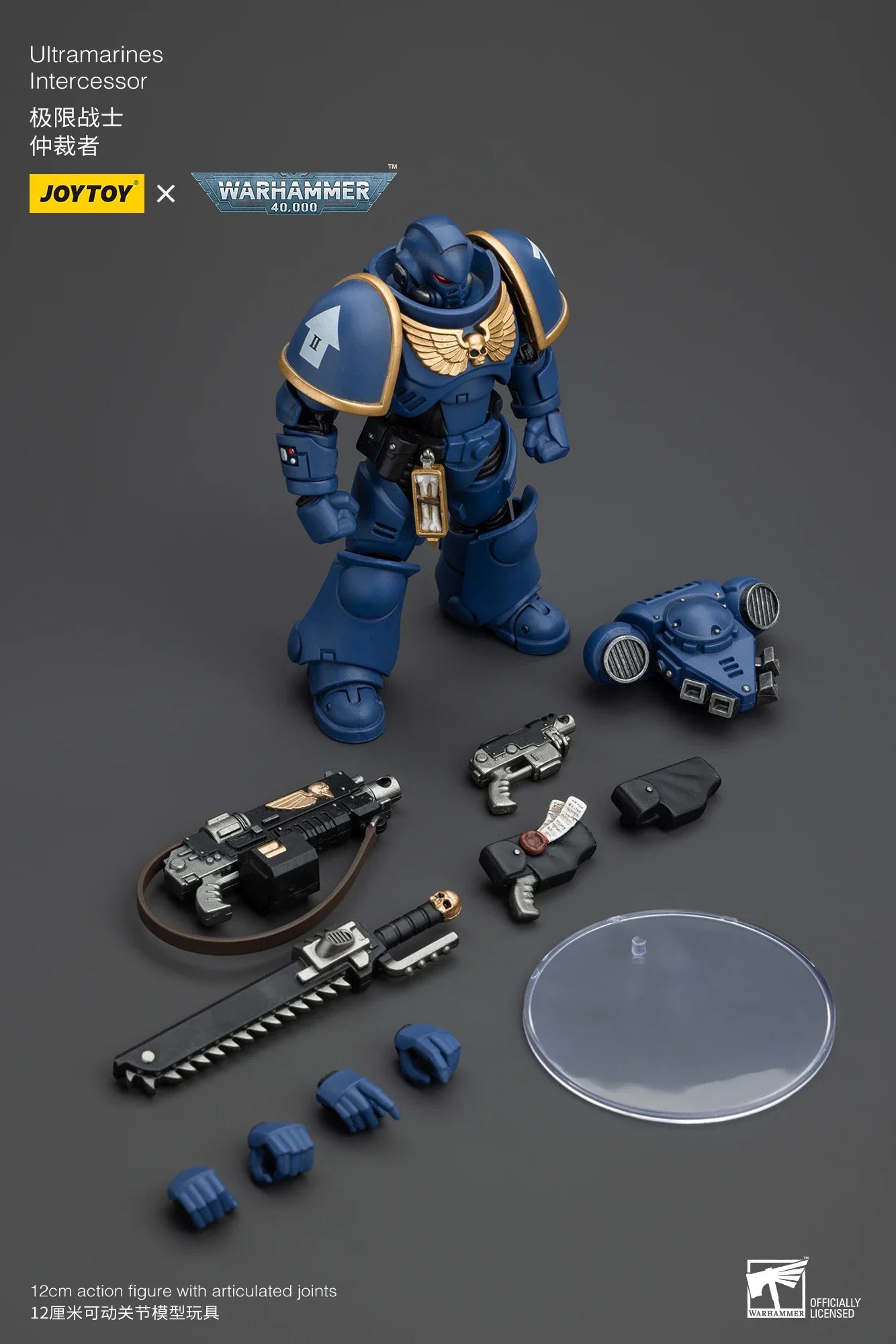【In Stock】JOYTOY Warhammer 40K Space Wolves Imperial Fists Ultramarines Blood Angels Intercessors 1/18 Action Figures Toys