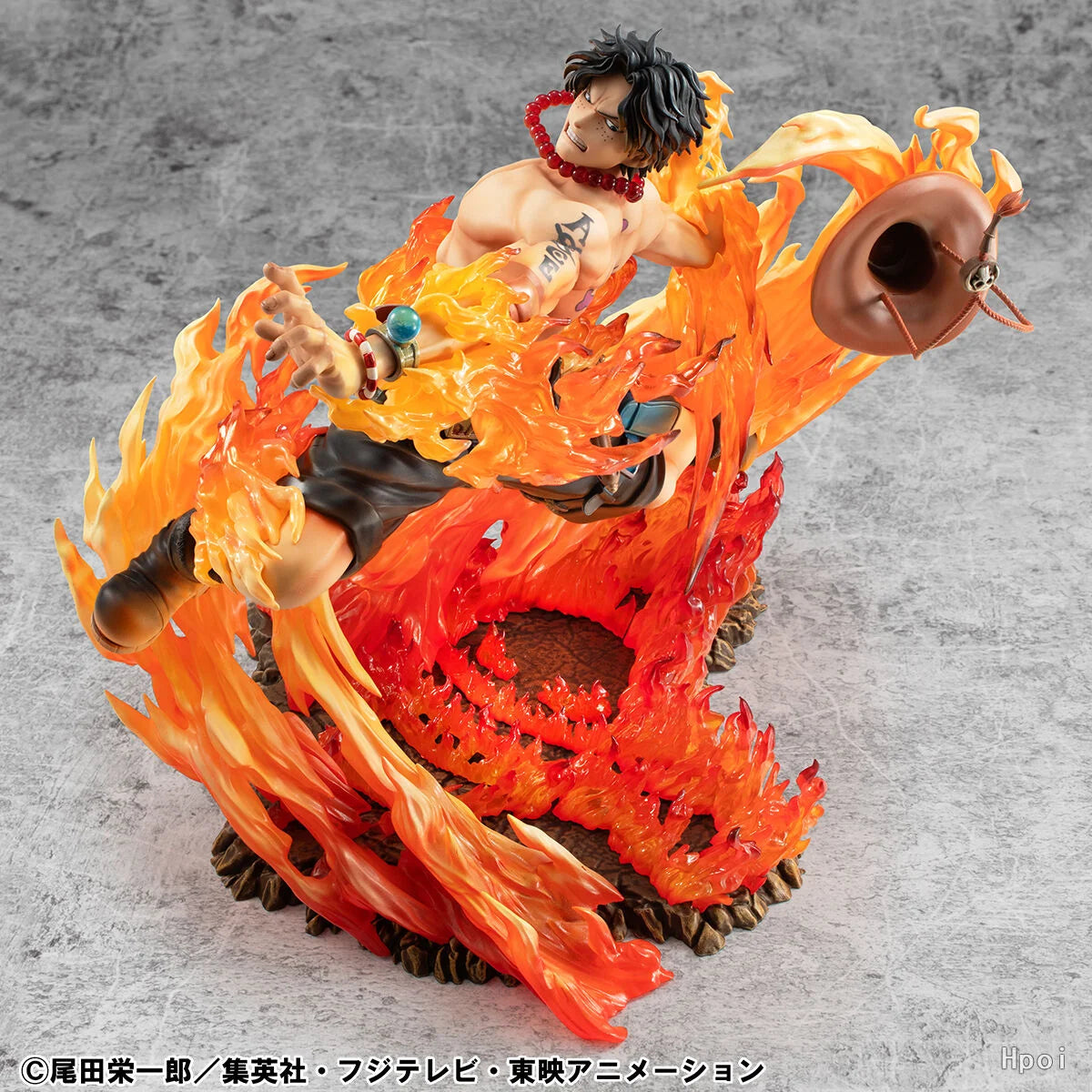 In Stock MegaHouse Portrait Of Pirates POP ONE PIECE NEO MAXIMUM PORTGAS D ACE Ultra Limited Replica Version Figure Toy Model