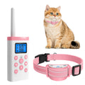 Katzen-Trainingshalsband, automatisches Anti-Bell- und Anti-Miau-System, Fernbedienung mit Piepton/Vibration/Schock, verstellbares, sicheres Halsband für Freigängerkatzen