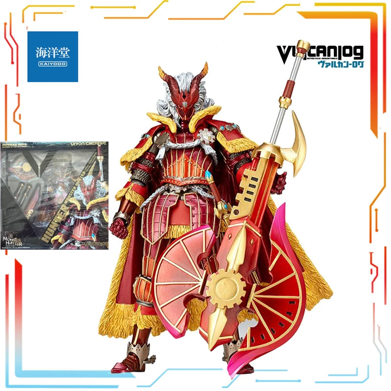 KAIYODO Original Finished Product Movable Vulcanlog Series Monster Hunter Anime Action Model Toys Collectible Gifts for Friend