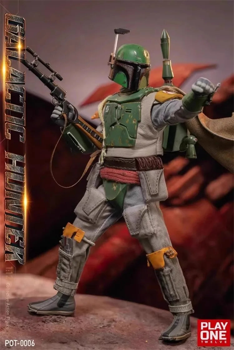 Play One Twelve POT-0006 1/12 Soldier Galactic Hunter Deluxe Edition Full Set 6'' Action Figure Model Toy In Stock