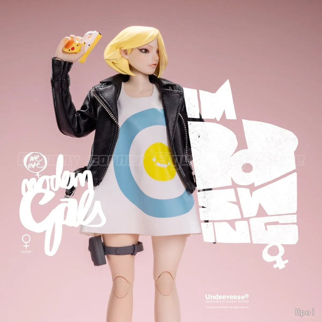 【In Stock】Original Underverse MODERN GALS POPSWING 1/6 Action Figure Toy Model Collection Gifts