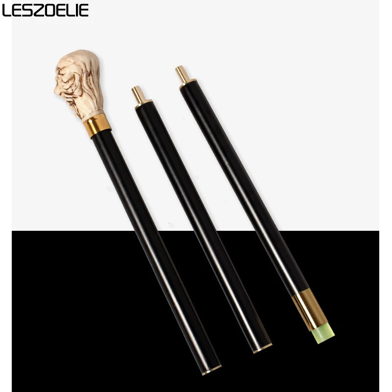 97 cm Löwenkopf-Griffstock aus Harz für Männer, deutsche Buche, abnehmbare Holz-Gehstöcke für Frauen, modische Party-Dekorationsstöcke