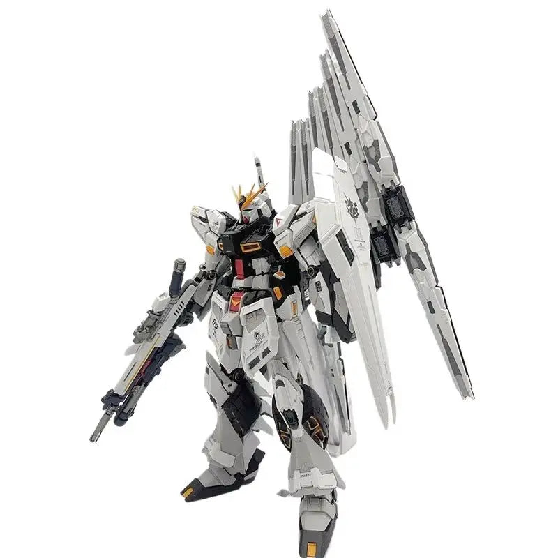 【IN STOCK】 V-TIGER 1/100 VT02 NU Soldier Assembly Model Toys RX-93-v2 YUJIAOLAND V Mecha GK Pre-coating Alloy Skeleton Model Toy