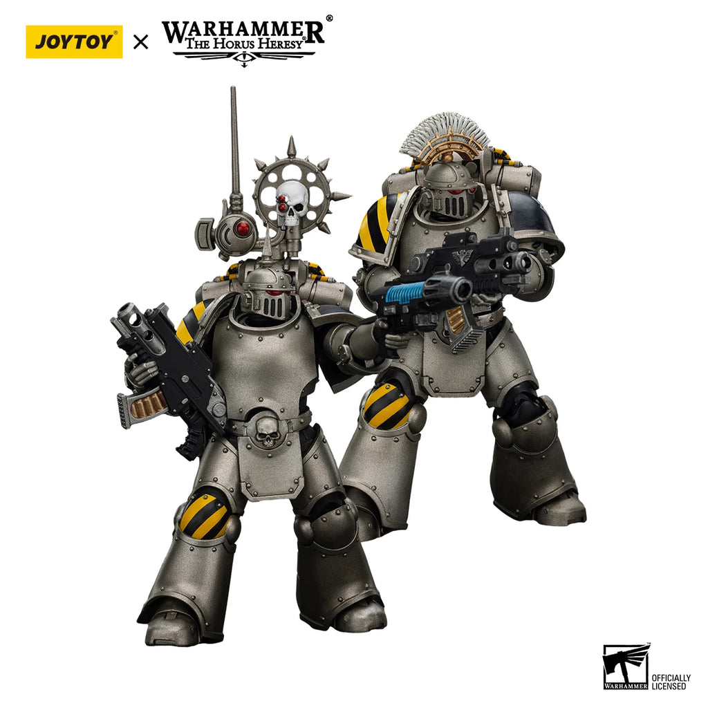 JOYTOY Warhammer 40k 1/18 Action Figure lron Warriors MKlll Tactical Tyrant Siege Terminator Anime Figures Toys Model