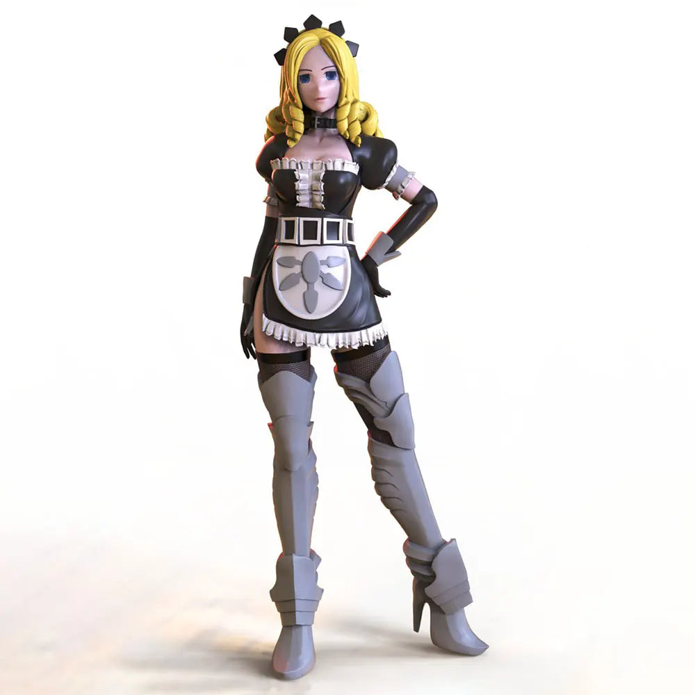 1/24/18 scale resin figurine character model, high-fidelity model action figure, not painted, perfect for gaming and collection