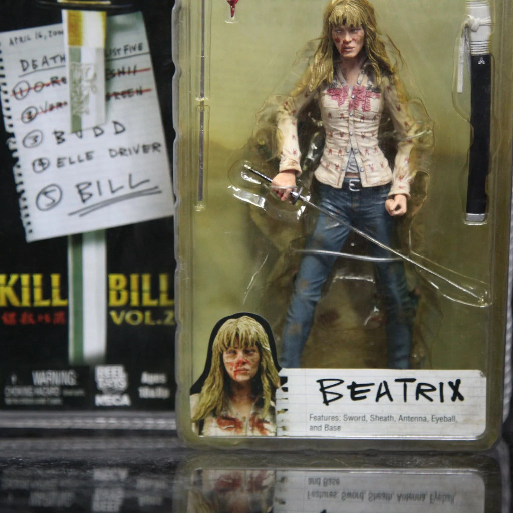 Neca Kill Bill Female Lead Uma Thurman Battle Damage New Movable Doll Action Figure Model Toy Collection Ornament Gifts