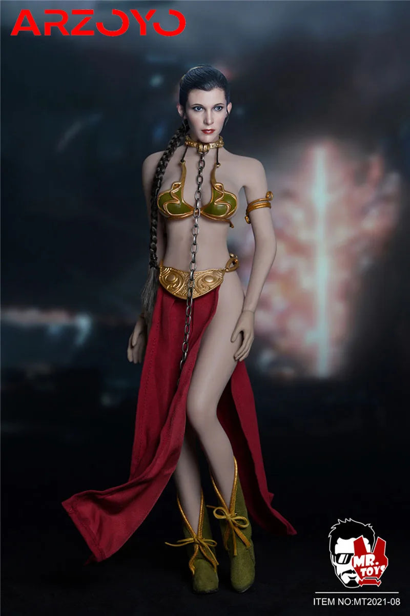 In Stock MT2021-08 1/6 Planet Princess Costume Carrie Reynolds Fisher Clothes Model Fit TBL S12D Female Soldier Action Body