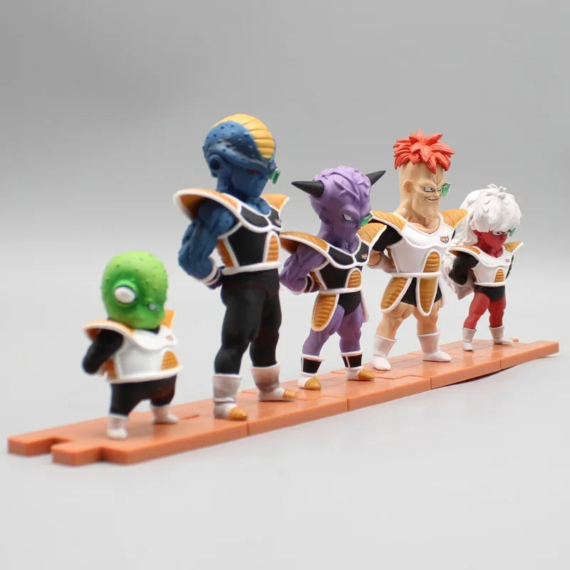 5 Pcs Dragon Ball Z Anime Figure Ginyu Force Figures Ginyu Recoom Jeice Burter Guldo Gk Action Figurine Pvc Statue Models Toys