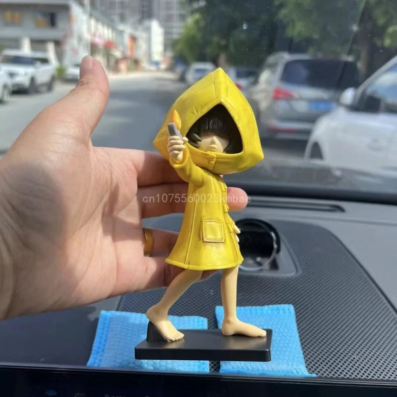 Hot Game GK Little Nightmares Anime Figurine Six Figure Mono Action Figure Toys Kids Christmas Collectible Model Decoration Gift