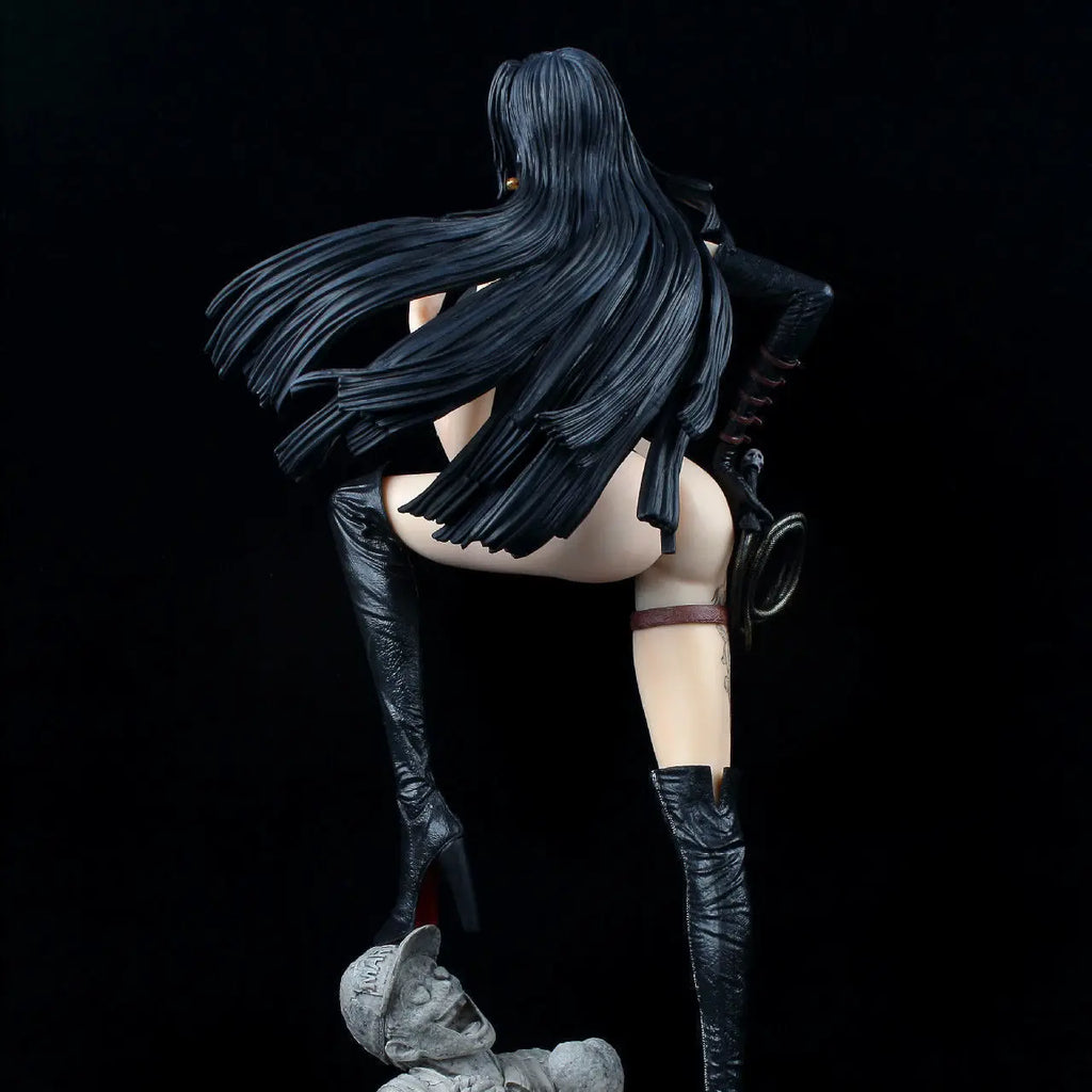 One Piece 48cm Hancock In Tights Standing Position Anime Girl Figure Model Gk Statue Collection Desktop Decoration Ornament Toys