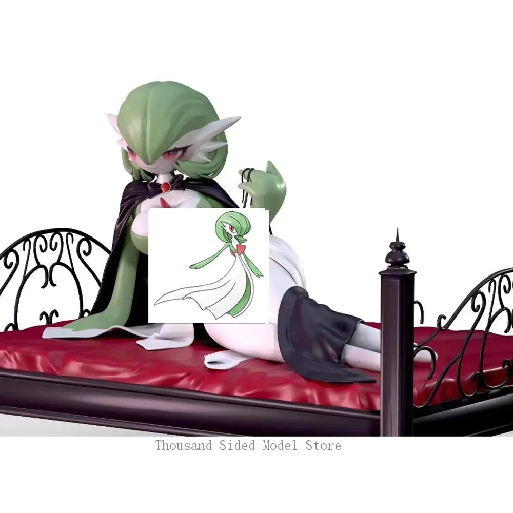 In Stock Original IDPLAYER Pokemon Gardevoir 1/8 Scale GK Model Toys Kawaii Doll Fans Collectible Figurines Models Toys