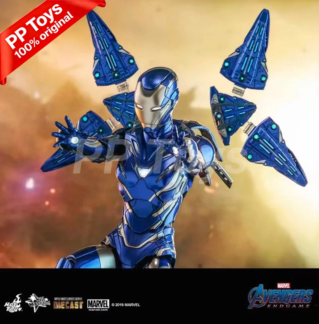 In Stock Genuine  HT MMS538D32 Marvel Avengers 4 Little Chili MK49 Action Figure Model Toys