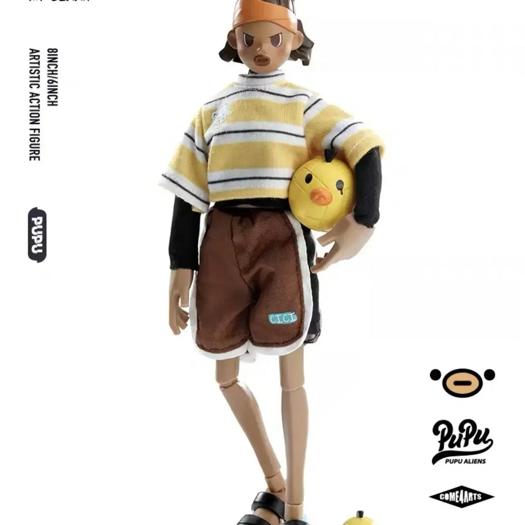 Come4arts Hip-Hop Street Dance Series Anime Figures Trendy Fashion Movable Toy Collection Decoration Model Toys For Boys Gift