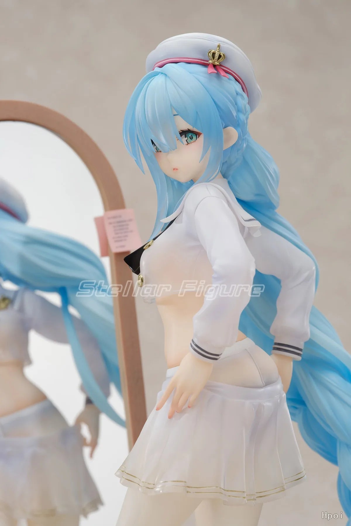 【SF】In Stock APEX-TOYS Azur Blue Route Janus Hesitant Time To Change Clothes 1/7 Ratio Figures Animation Toys Collection