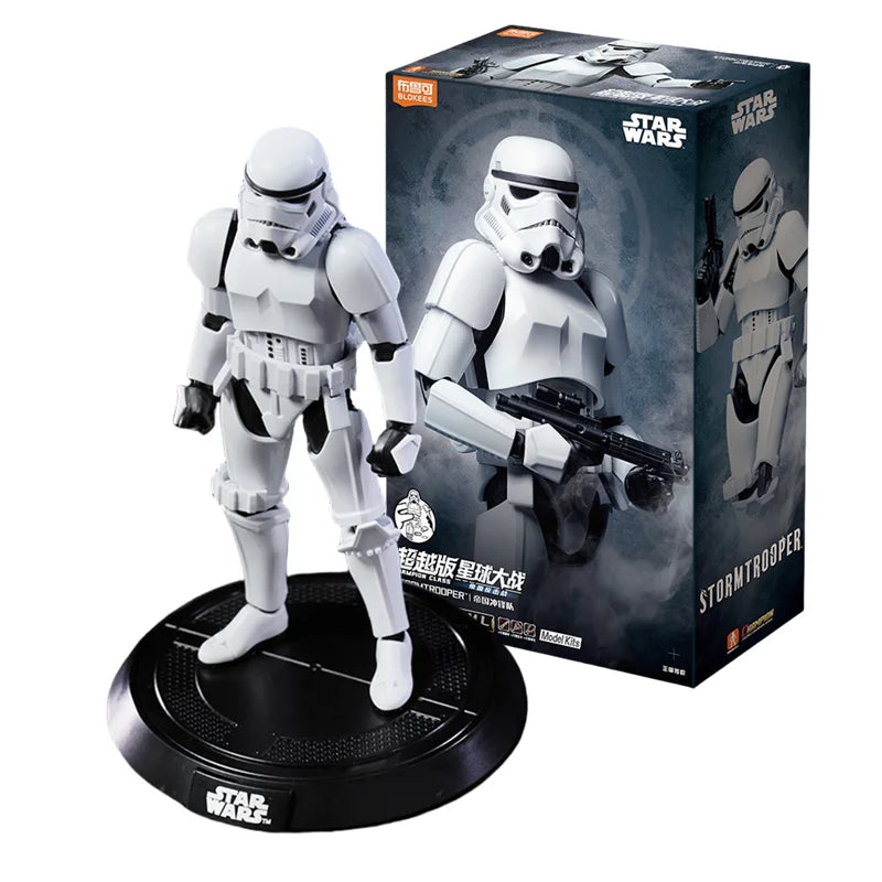 Blokees Star Wars Action Figure Movie Darth Vader Dark Trooper Anime Action Figure Collection Toys Model For Children Gift