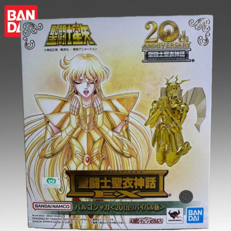 In Stock Bandai Original Banpresto Saint Seiya Shaka Action Figure Model Doll Brand New Boxed Garage Ornaments Collectible