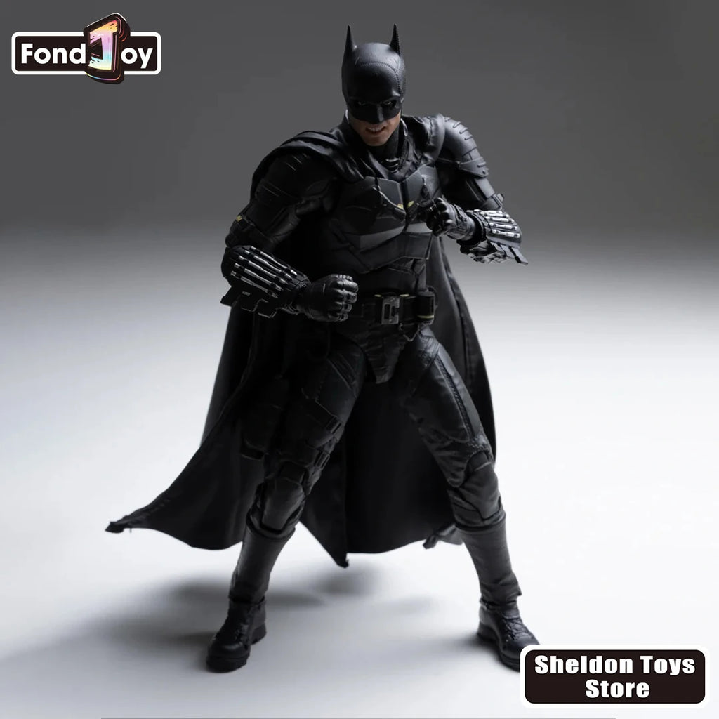 Genuine Fondjoy Batman(2022) Action Figure Toys Super Hero Model Batman Doll DC Fans Collection The Dark Knight Bruce Wayne