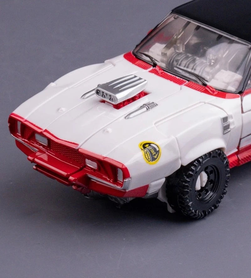 New BAIWEI 16cm Transformation Toy Boy TW-1033B White Version KO SS46 Anime Action Figure Robot Car Model Kids Gift TW1033