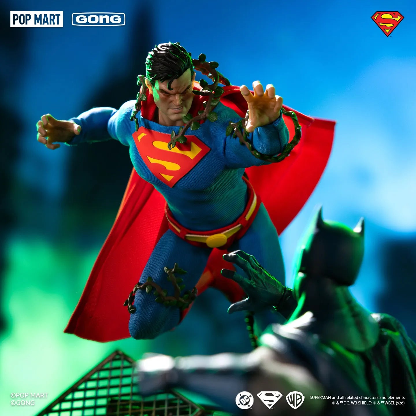 In Stock GONG Studio Batman Hush Superman Action Figure Toy Model Gift