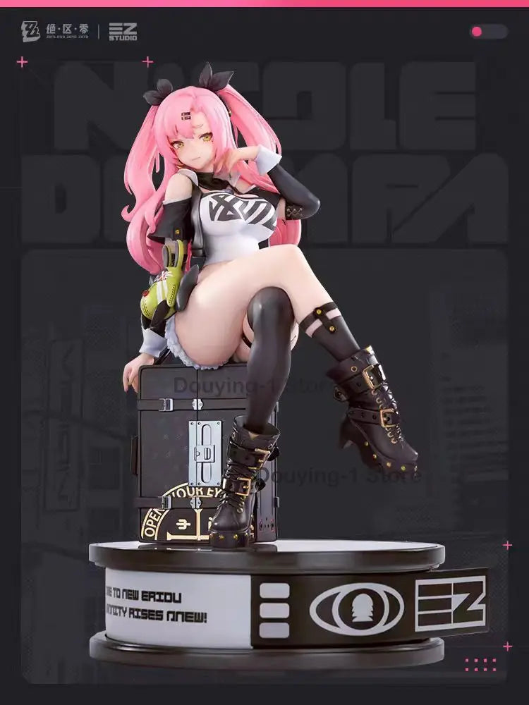 In Stock Zenless Zone Zero 23cm Cunning Hares Nicole Demara 1/7 PVC Action Figure Anime Model Toy Gifts Model