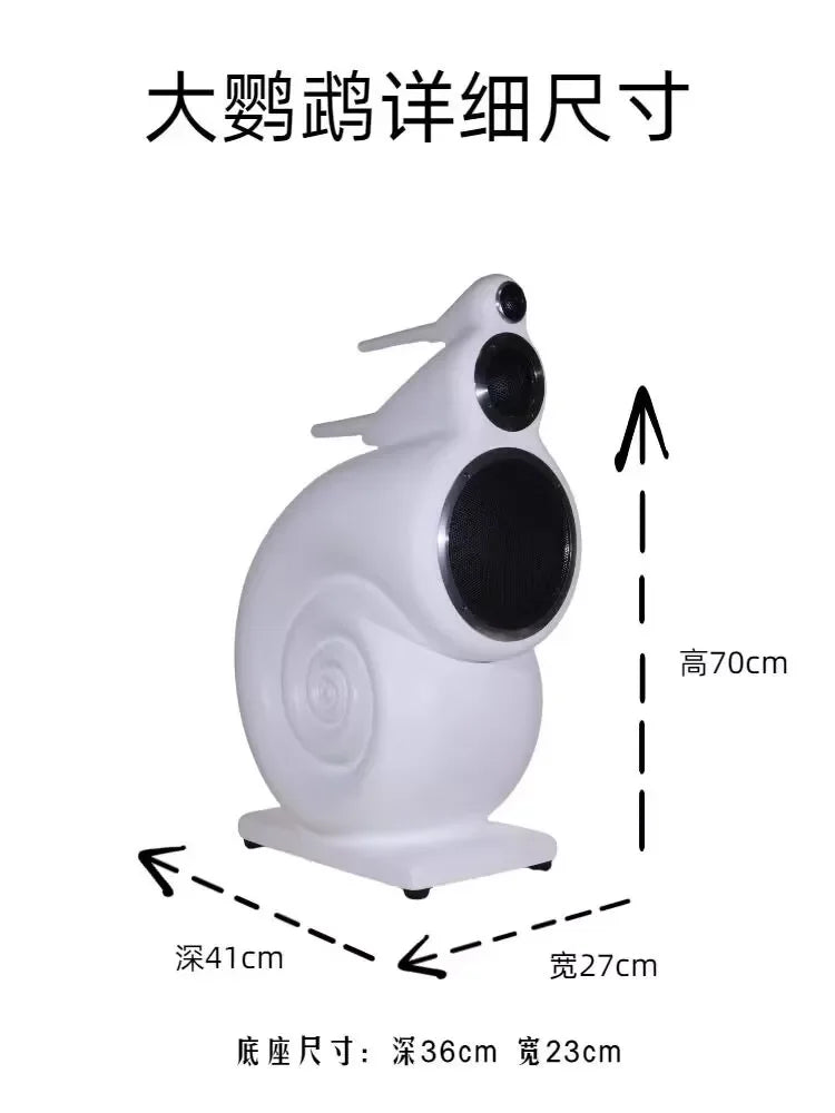 8-Zoll-150-W-Nautilus-Lautsprecher für den Heimgebrauch, passiver Hochleistungslautsprecher, Dreifrequenz-HiFi-Lautsprecher, Standlautsprecher für das Heimkino