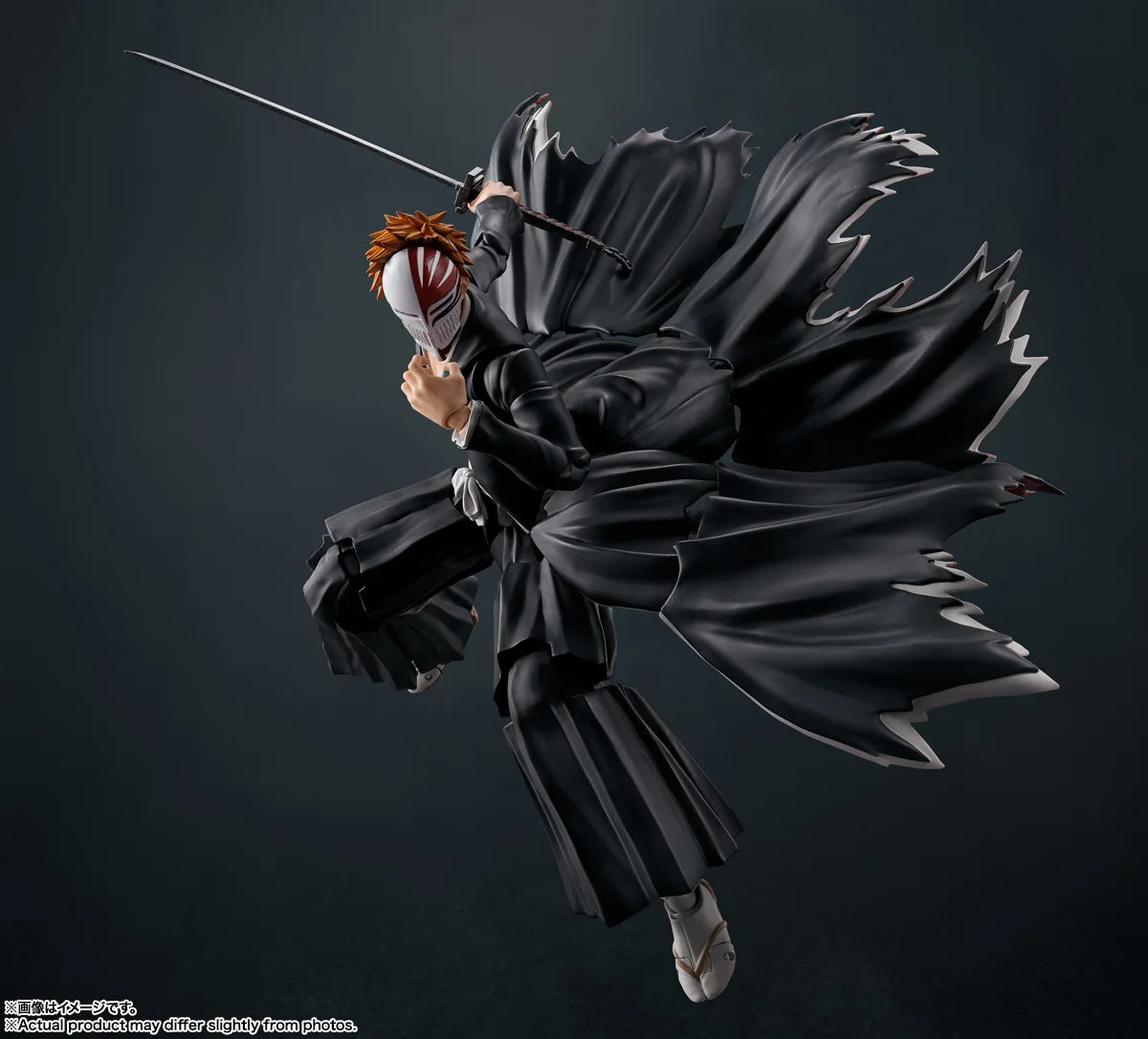 Officially Licensed BANDAI SHFiguarts Tsukiga Tencho Ichigo Kurosaki Figure Anime Action Model BLEACH Figure Genuine Toy