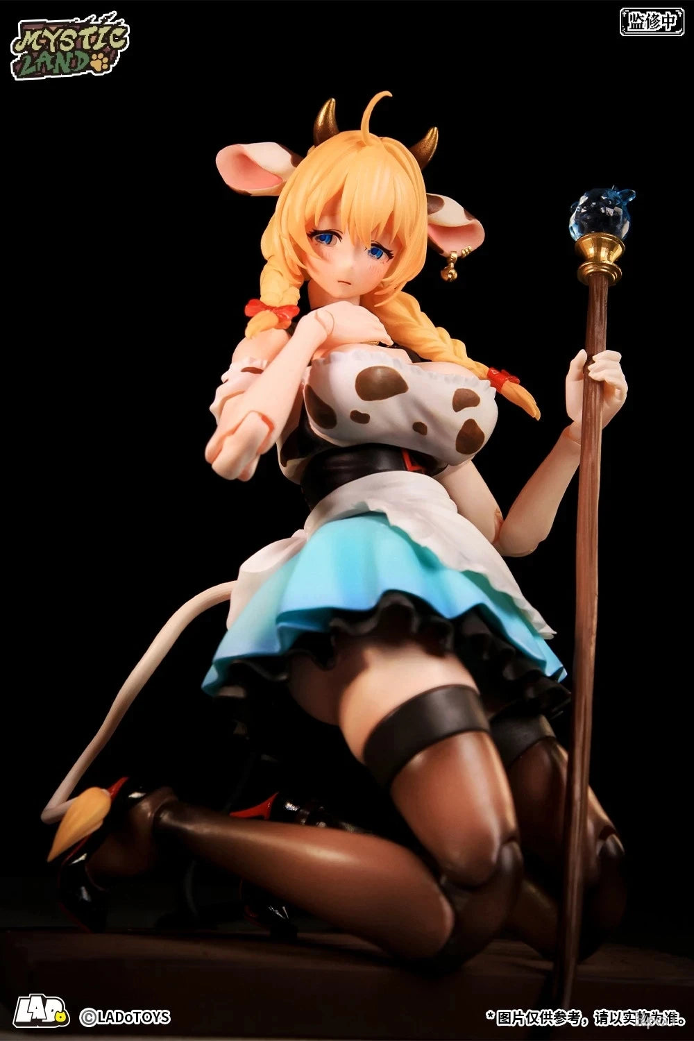 LadoToys Anime Figure Mystic Land Daisy Torres Beer Cow Girl One Twelfth Scale Pvc Collectible Model For Adult Collection Decor