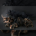 FISHTOYS 1/12 Scale Wolf of Glory Orc Commander Mount King of The Wilderness Anime Figurine Joint Movable Model Gifts