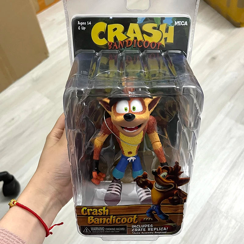Crash Figure Game Crash Bandicoot Sane Trilogy Action Anime Figure Toy Doll Decoration Halloween Gifts