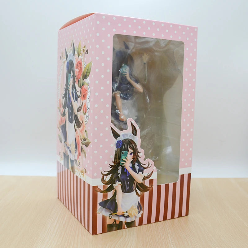 25cm Umamusume Pretty Derby Rice Shower Anime Girl Figure Satono Diamond/Matikanetannhauser/Kitasan Black Action Figure Doll Toy