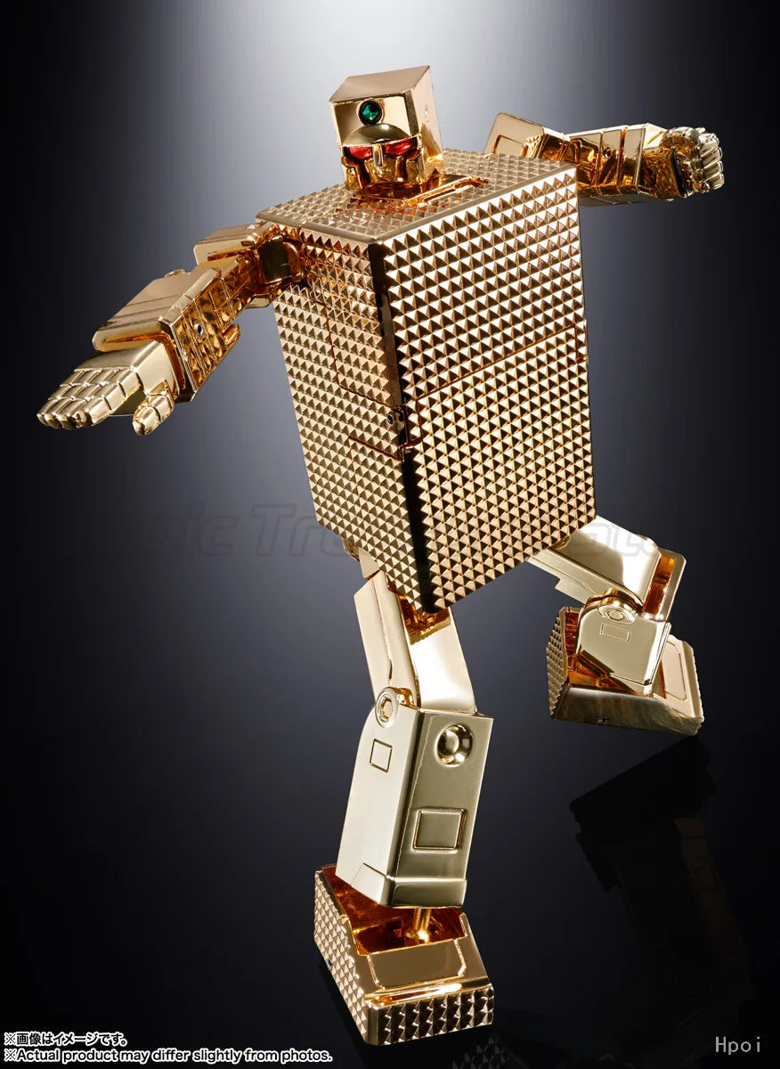 【MT】Original BANDAI SPIRITS Soul of Chogokin GX-32SP Gold Lightan CHOGOKIN 50th Ver Action Figure Toy Model Collection
