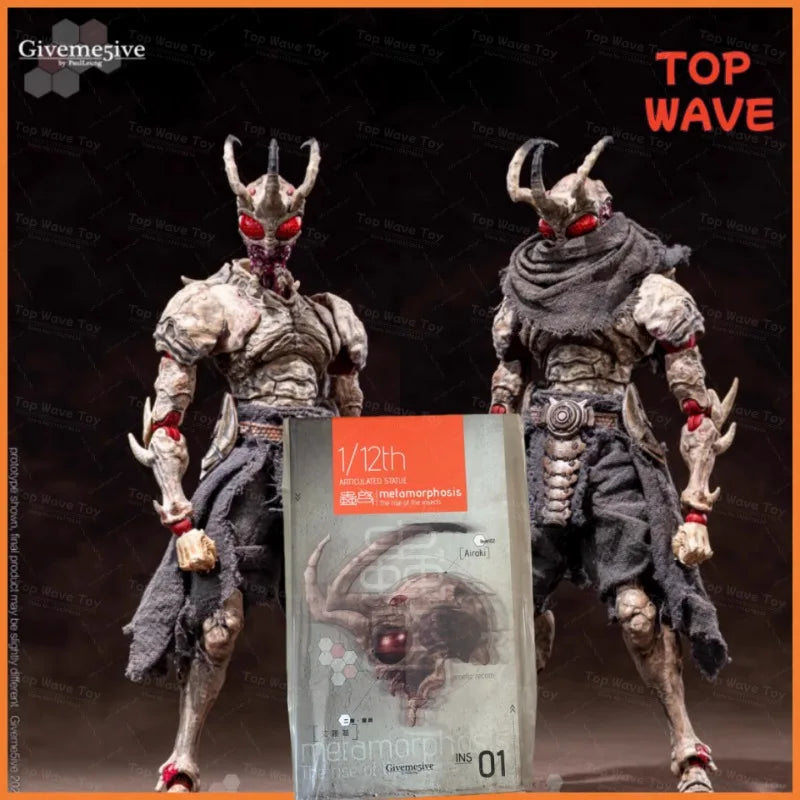 【IN STOCK】Original Giveme5ive Metamorphose - The Rise of Insects Airoki 1/12 Action Model Figure Model Ornaments Collection