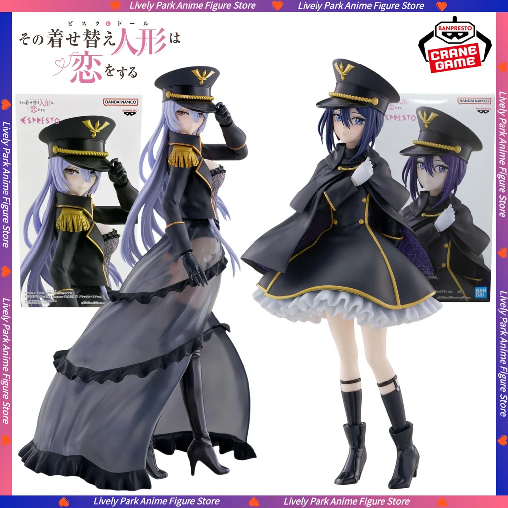 BANDAI Original My Dress-Up Darling ESPRESTO-Detailed Elegance Kitagawa Marin Inui Sajuna Anime Figure Model Collection Kid Gift