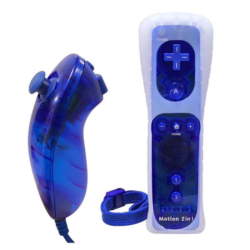 For Nintendo Wii remote And nunchuk Controller With Motion Plus