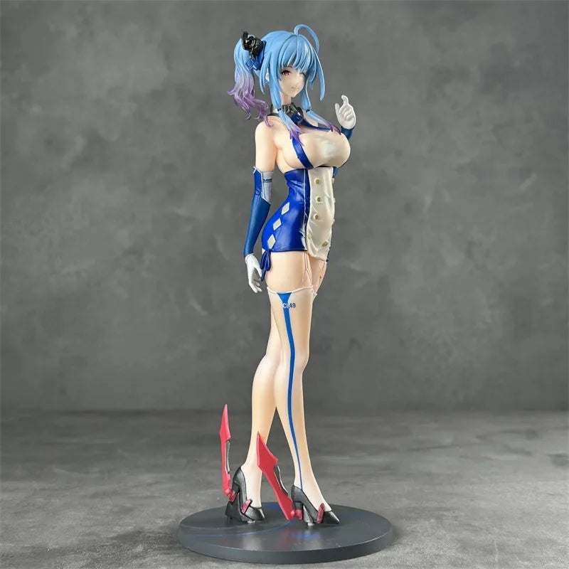 26cm Azur Lane St. Louis (Aunt St.) Ship Girl - Female 2D Bishoujo PVC Figure - Desktop Ornament Anime Model Collectible Toy