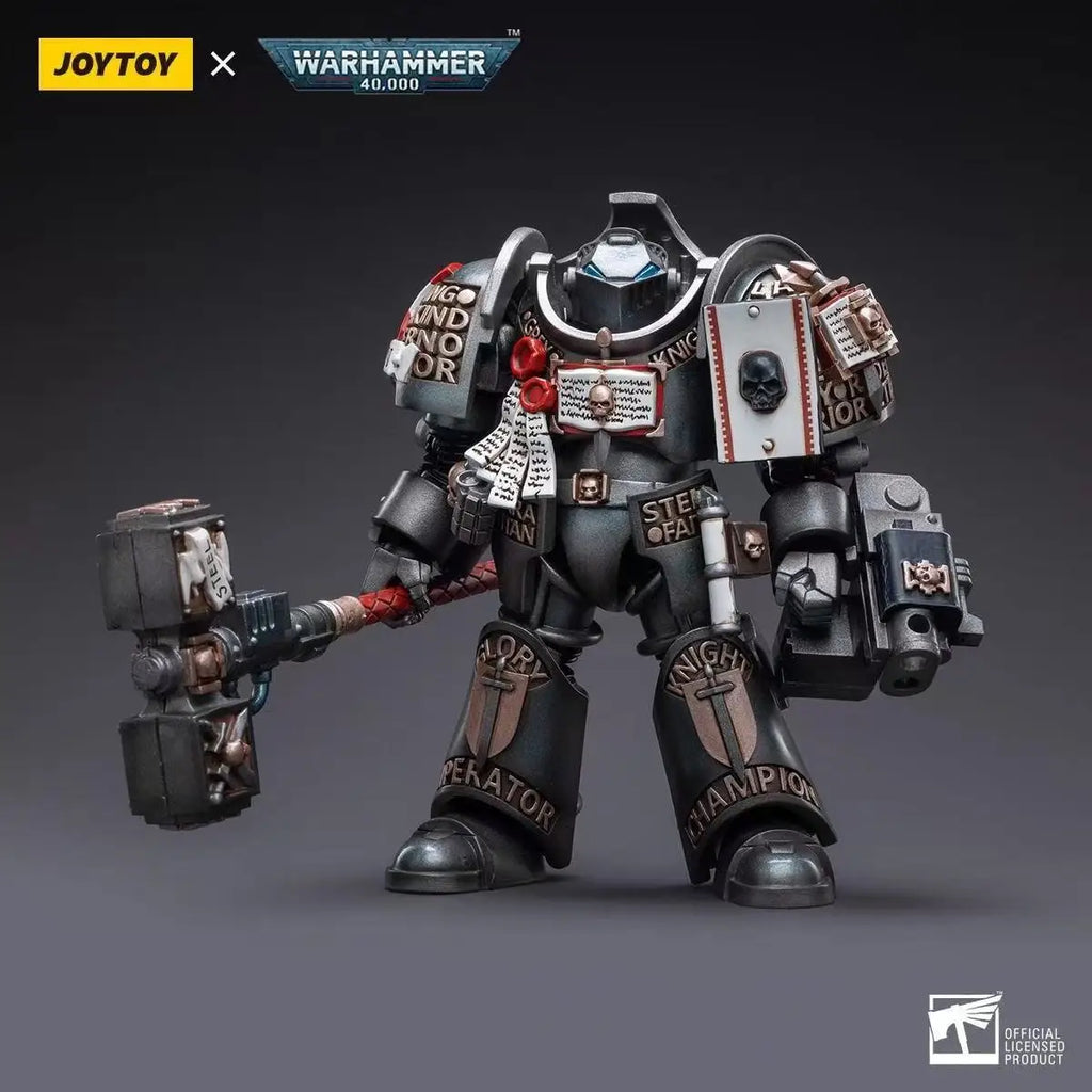 [IN STOCK] JOY TOY 1/18 Action Figures 40K Grey Knights Grand Master Voldus Caddon Vibova Anime Game Model Gift