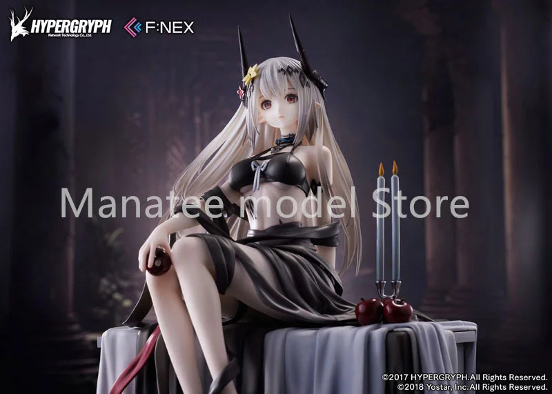 FuRyu Original Arknights 1/7 Scale Figure Mudrock Silent Night DN06 PVC Action Figure Anime Model Toys Collection Doll Gift