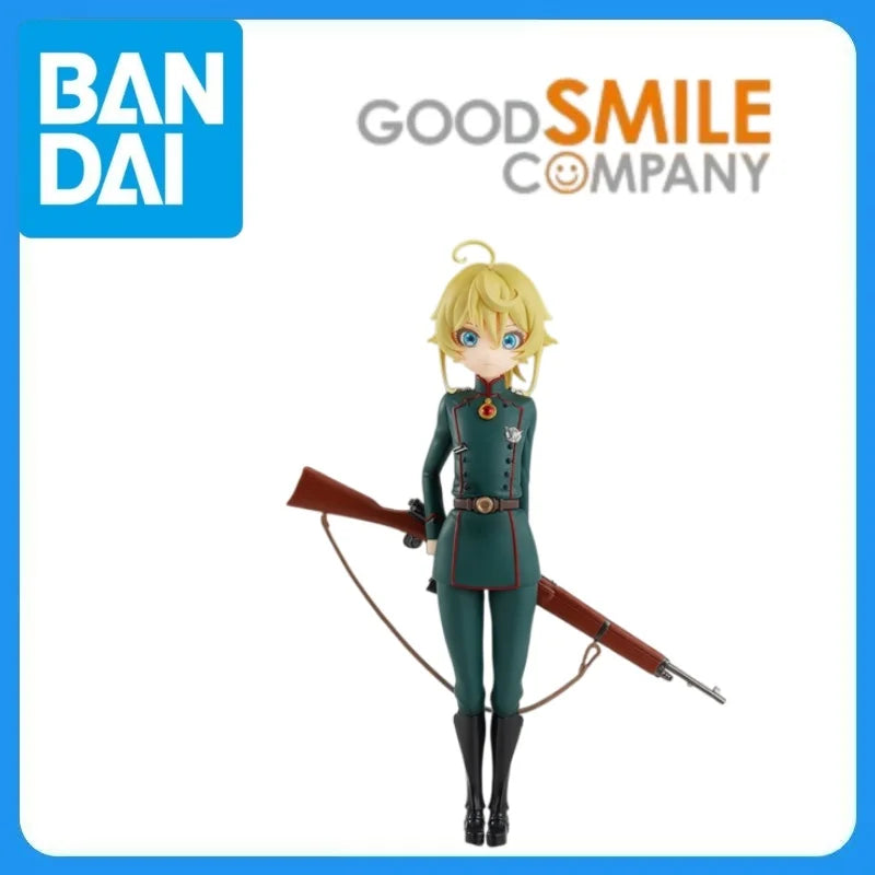 In Stock Genuine Good Smile Company Youjo Senki II Tanya Degurechaff Pop Up Parade Anime Figure Garage Kit Anime Cartoon