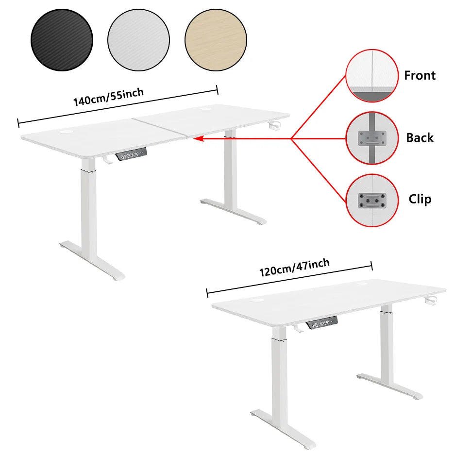 Hot Sell Height-adjustable Desk Standing Desk Motion Desk Smart Computer Desk Study Desk Learning Game Office thread computer de