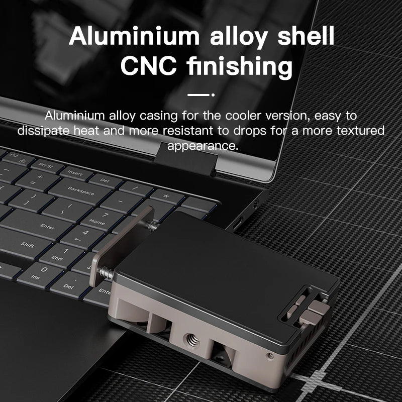 COMAN E11 Ultra Quiet Camera Cooling Fan High Speed Radiator Heat Sink Kit For DSLR Cameras 4K Video Sony Canon Nikon