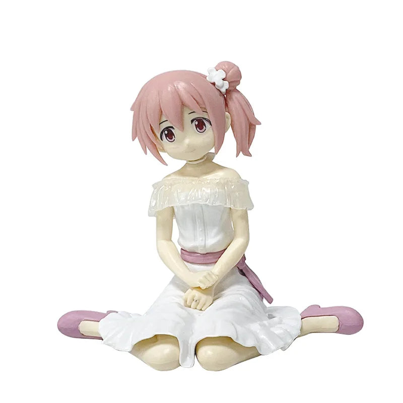 Anime Puella Magi Madoka Magica Figure 17cm Akemi Homura Action Figural Pvc Model Kawaii Decoration Doll Kids Toy Christmas Gift