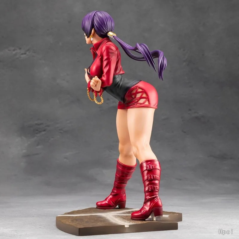 Pre-sale April 2026 Original KOTOBUKIYA THE KING OF FIGHTERS '97 Beautiful Girl Statue Shermie Anime Figure Toy Gift Ornament