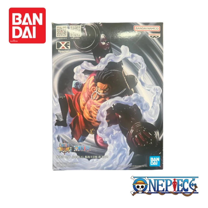 Bandai Banpresto One Piece In Stock Monkey D Luffy 100% Genuine Figurine Original Ornaments Anime Merchandise Action Figure