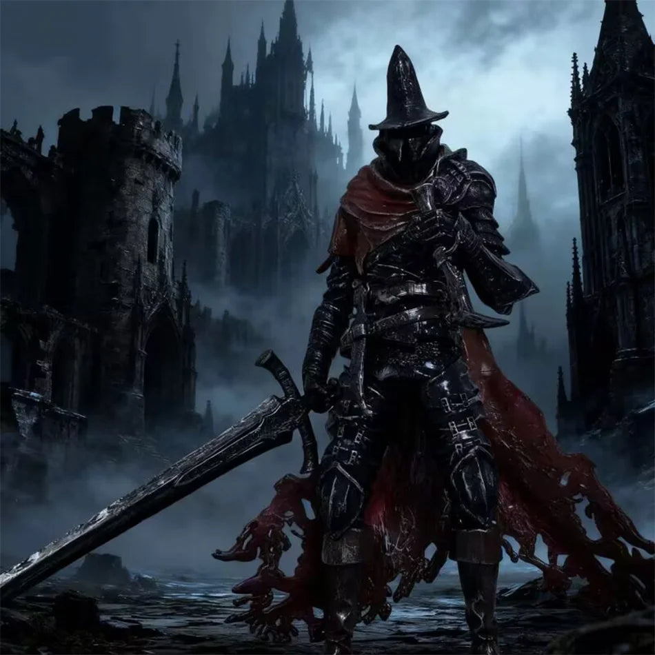 In-Stock Dark Souls Iii Abyss Watchers Captain Of The Undead Legion Of Farron Figure Toys Collect Decorate Game Peripheral Gifts